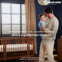 Maxi-Cosi Nursery Embraced Forms 4-in-1 Convertible Crib