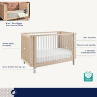 Maxi-Cosi Nursery Brisa 4-in-1 Convertible Crib with Toddler Bed/Daybed Conversion Kit