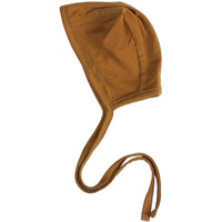 Copper Pearl Baby Bonnet | Camel