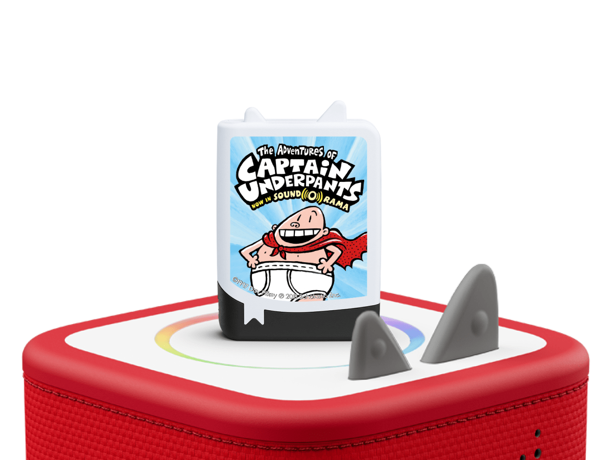 Tonies Captain Underpants Book Tonies - 4 Pack