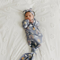 Copper Pearl Newborn Knotted Gown | Hope