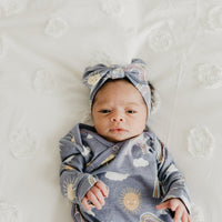 Copper Pearl Newborn Knotted Gown | Hope