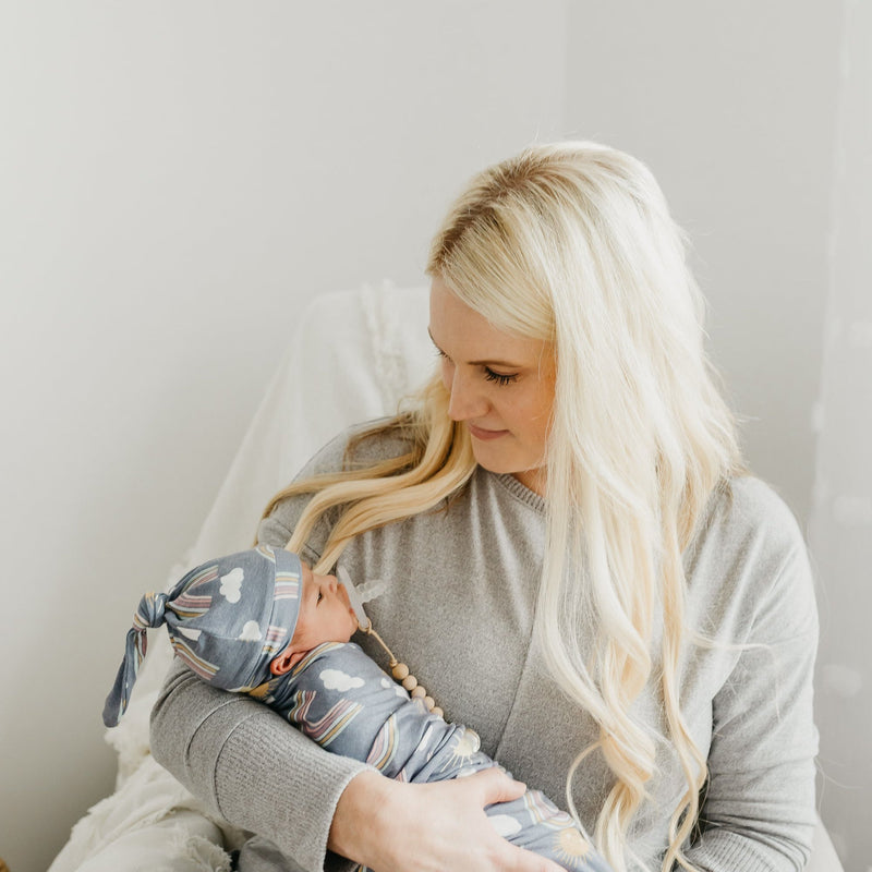 Copper Pearl Top Knot Hat | Hope