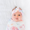 Copper Pearl Knit Headband Bow | Bloom