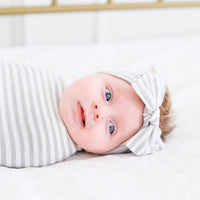 Copper Pearl Knit Headband Bow | Everest