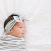 Copper Pearl Knit Headband Bow | Midtown