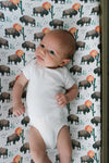 Copper Pearl Premium Knit Diaper Changing Pad Cover | Bison