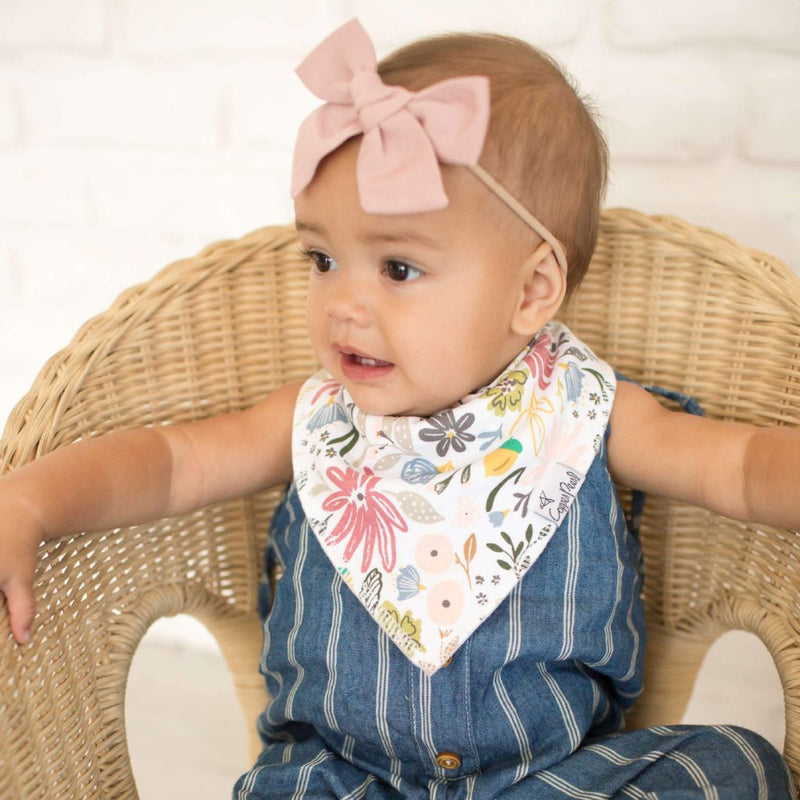 Copper Pearl Baby Bandana Bibs | Olive