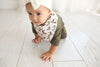 Copper Pearl Baby Bandana Bibs | Olive