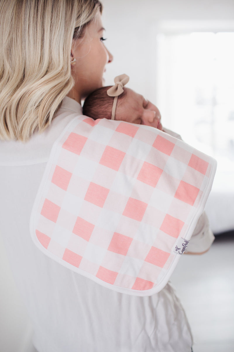 Copper Pearl Premium Burp Cloths | June