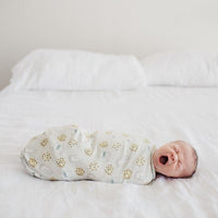 Copper Pearl Knit Swaddle Blanket | Chip