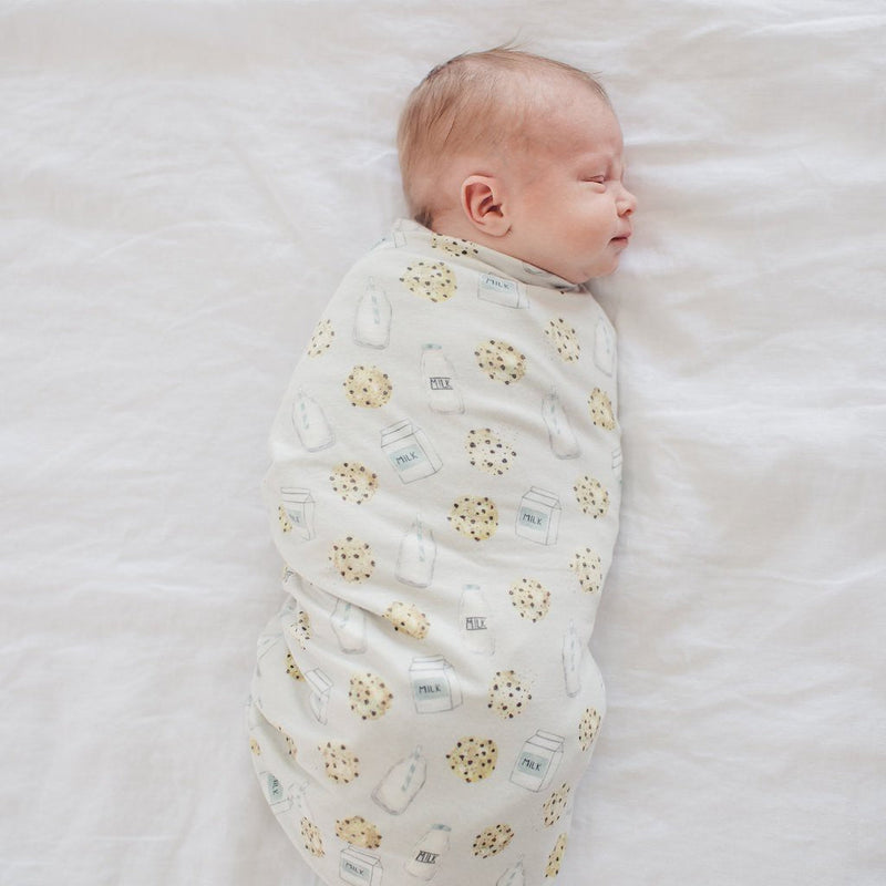 Copper Pearl Knit Swaddle Blanket | Chip