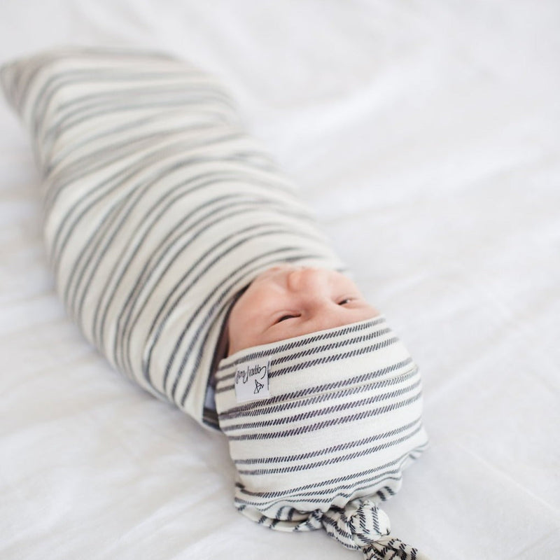 Copper Pearl Knit Swaddle Blanket | Midtown