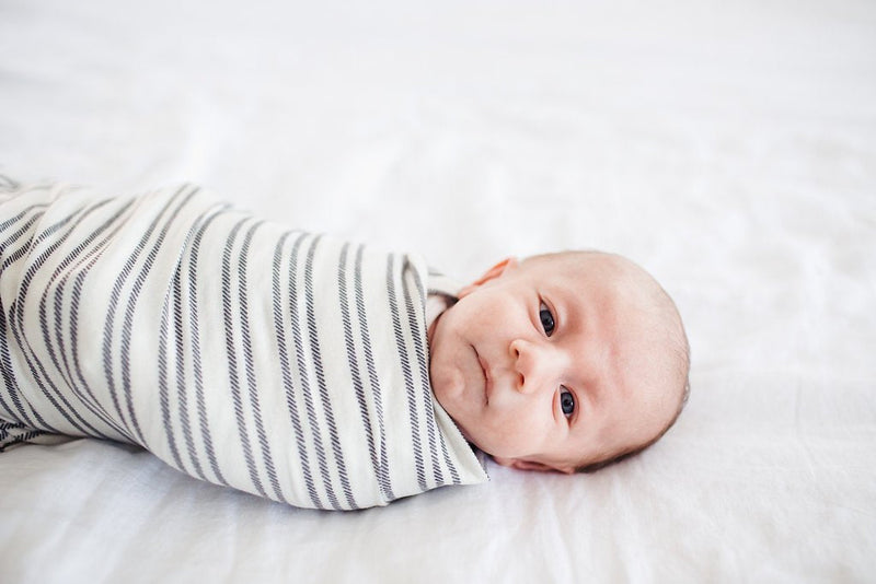 Copper Pearl Knit Swaddle Blanket | Midtown