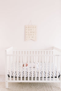 Copper Pearl Premium Knit Fitted Crib Sheet | Wild