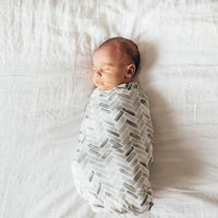 Copper Pearl Knit Swaddle Blanket | Alta