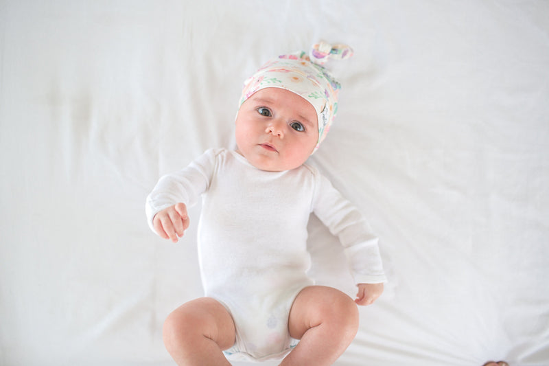 Copper Pearl Top Knot Hat | Bloom