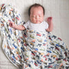 Copper Pearl Knit Swaddle Blanket | Diesel