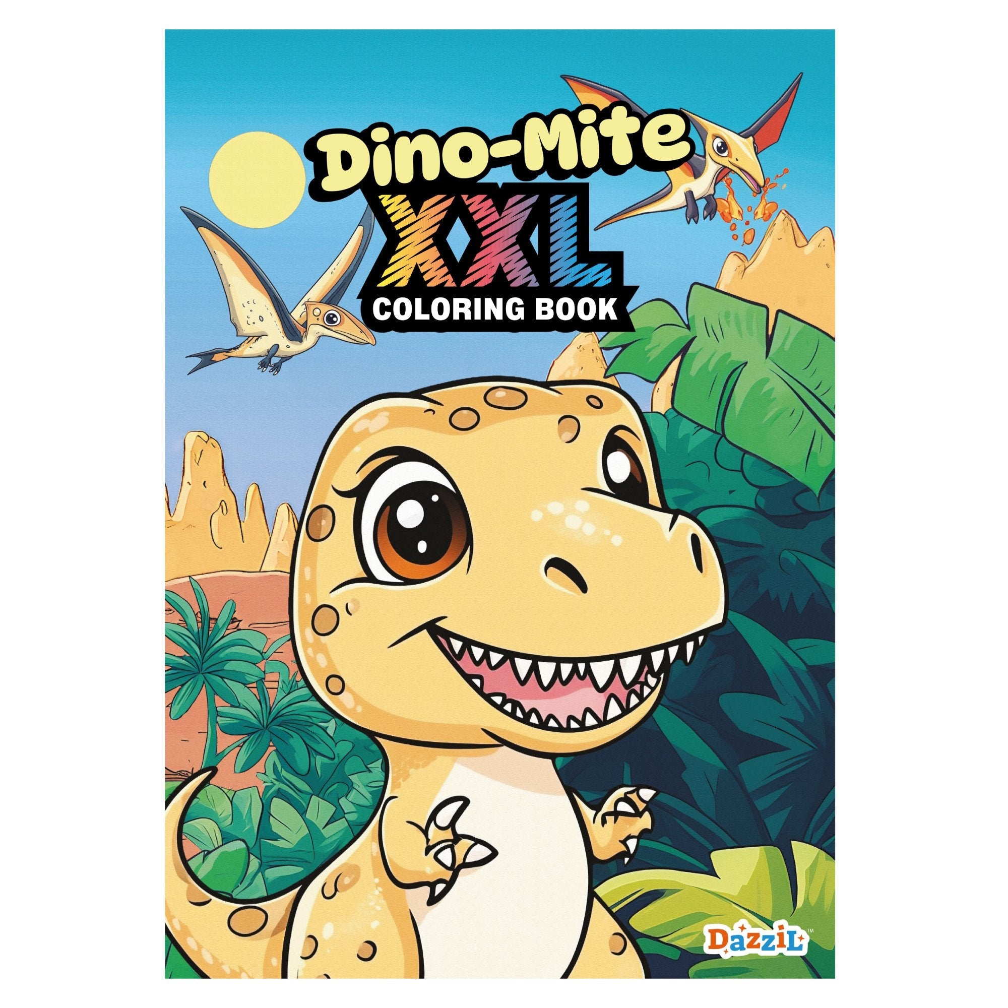 Nova Toys Dino-Mite XXL Coloring Book