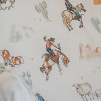 Copper Pearl Premium Knit Fitted Crib Sheet | Boone