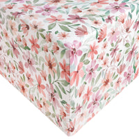 Copper Pearl Premium Knit Fitted Crib Sheet | Natalie