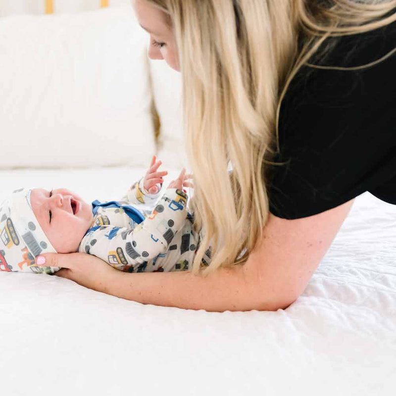 Copper Pearl Newborn Knotted Gown | Diesel