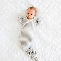 Copper Pearl Newborn Knotted Gown | Everest