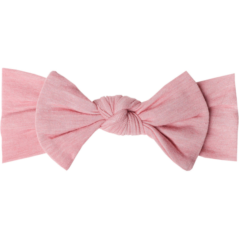 Copper Pearl Knit Headband Bow | Darling