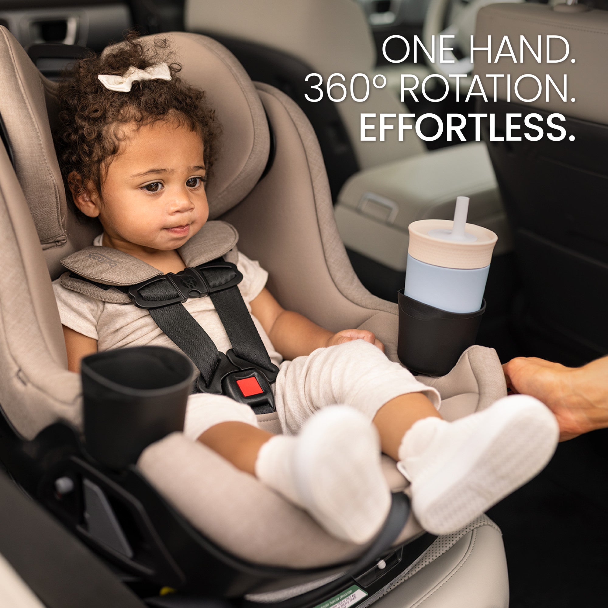 britax rotating car seat Britax Galaxy360 Slim Rotating Convertible Car Seat (Raven Black)