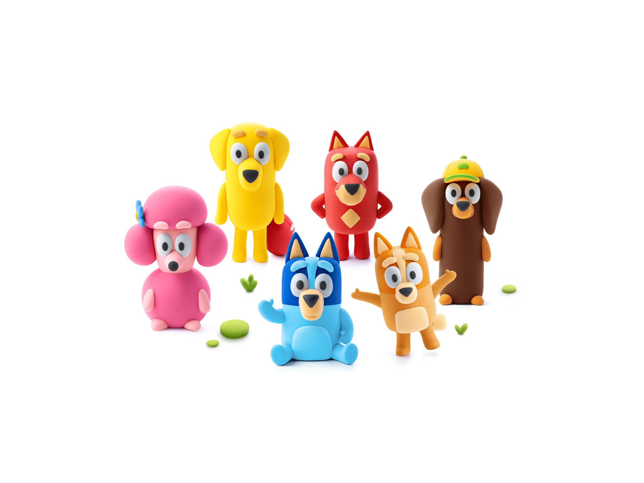 Fat Brain Hey Clay Bluey and Friends