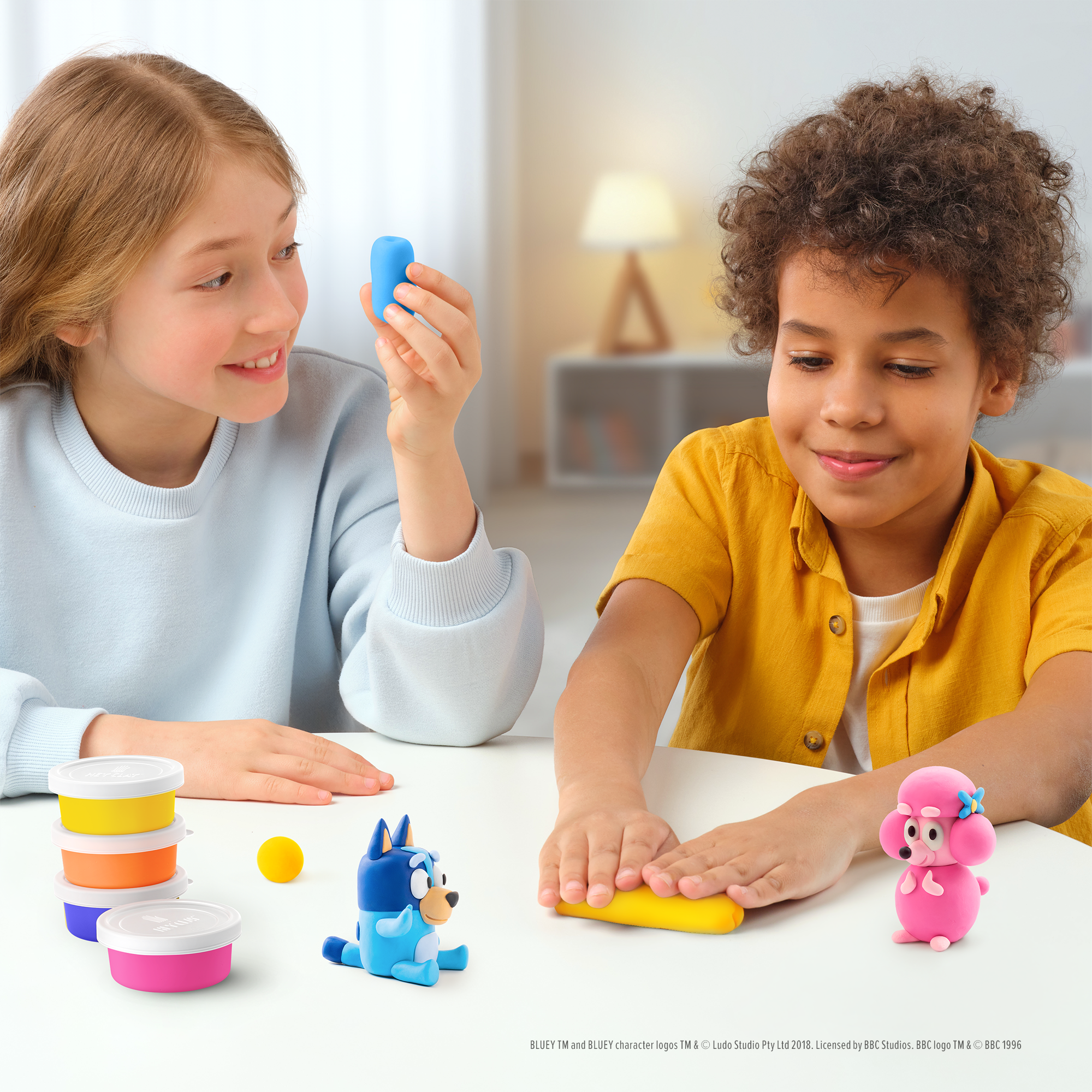 Fat Brain Hey Clay Bluey and Friends