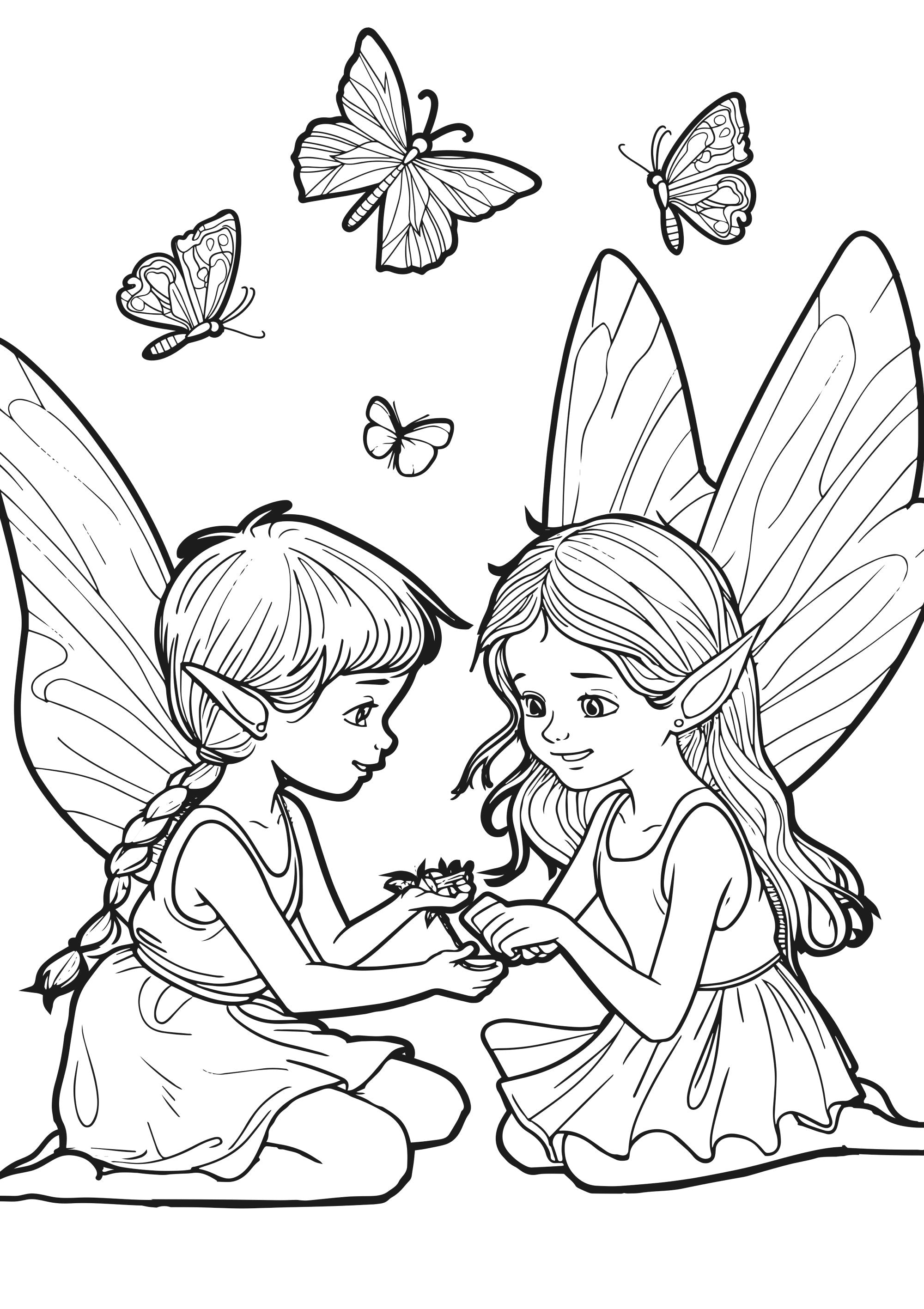 Nova Toys Fairyland Fun XXL Coloring Book
