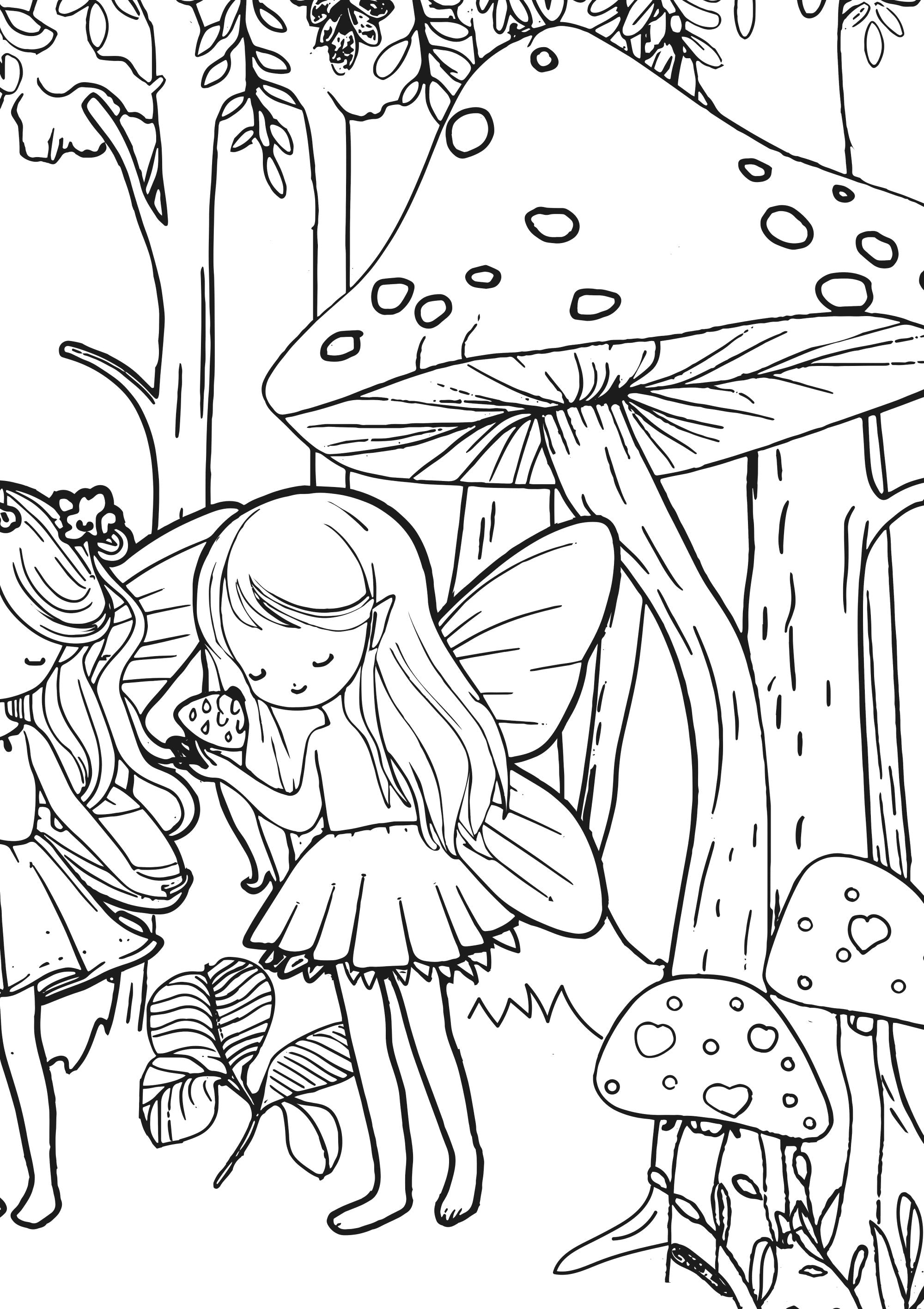 Nova Toys Fairyland Fun XXL Coloring Book