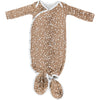 Copper Pearl Newborn Knotted Gown | Fawn