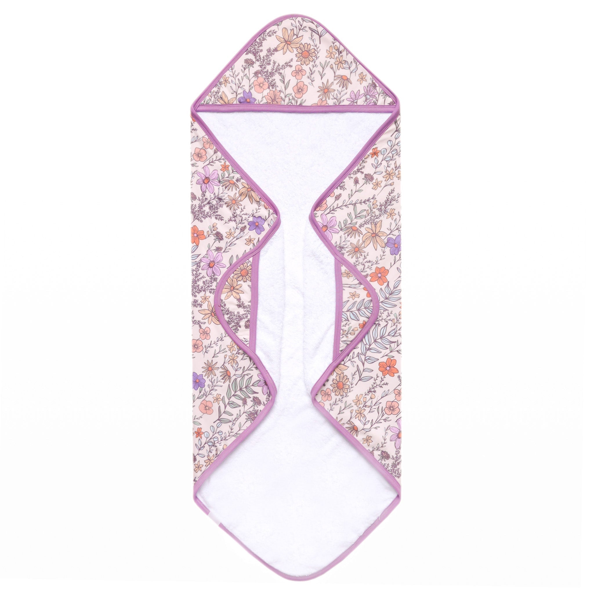 Copper Pearl Premium Baby Knit Hooded Towel | Flora