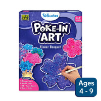 Skillmatics Poke-in Art: Flower Bouquet | Mess-Free Art for Kids (ages 4-9)