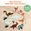 Skillmatics Foil Fun: World Of Dinosaurs |  No Mess Art Kit (ages 4-9)