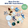 Skillmatics Foil Fun: Up in Space |  No Mess Art Kit (ages 4-9)