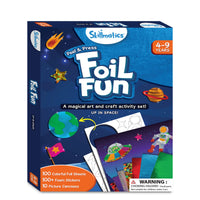 Skillmatics Foil Fun: Up in Space |  No Mess Art Kit (ages 4-9)