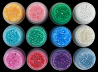 The Pencil Grip Glitter Stix, Mess Free Glitter, Set of 12 Colors