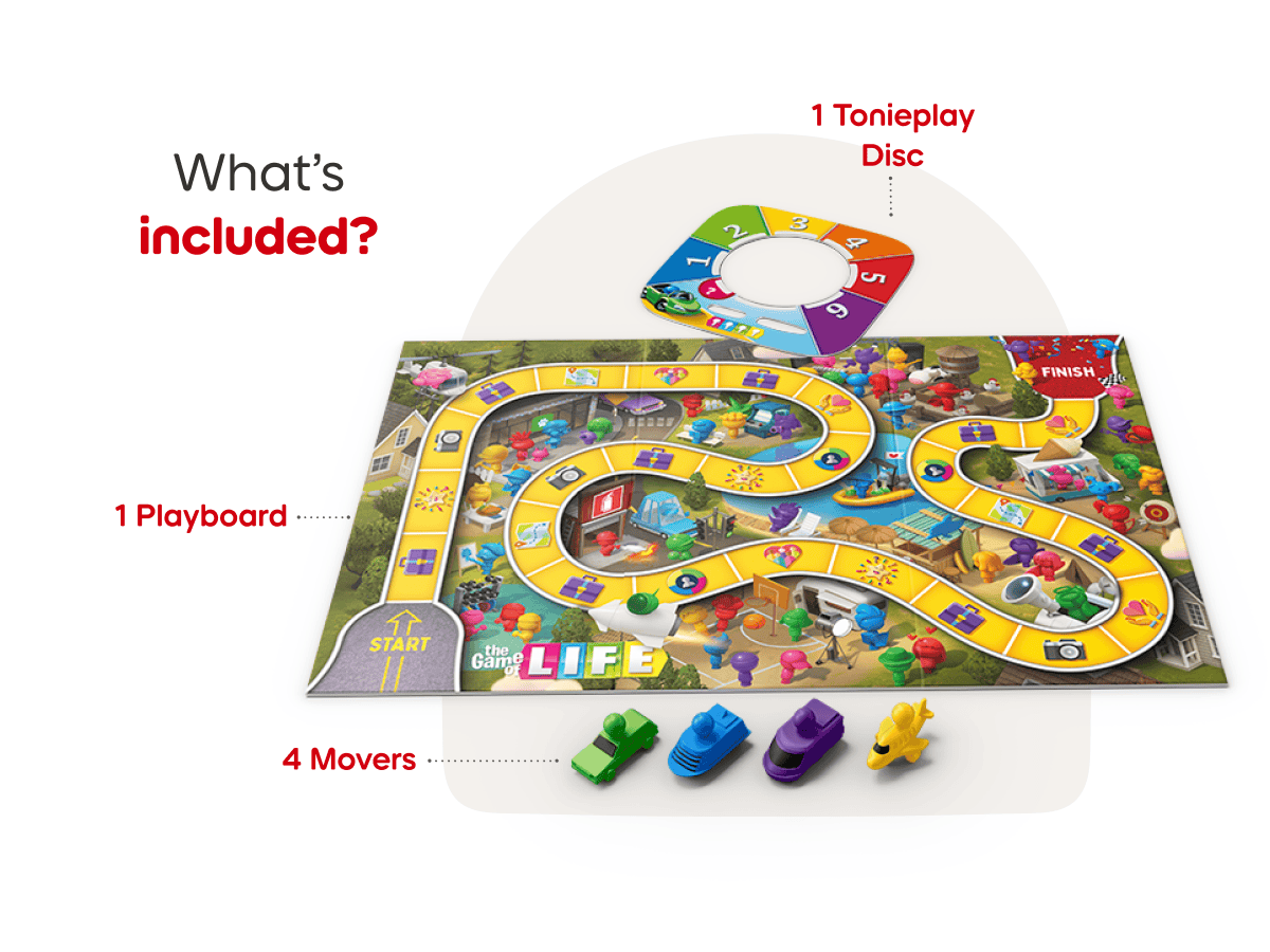 Tonies Tonieplay The Game of LIFE Game