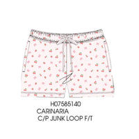 Paper Flower Micro Berry All Over Print Shorts