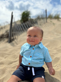 Me & Henry Hugo Twill Shorts | Navy