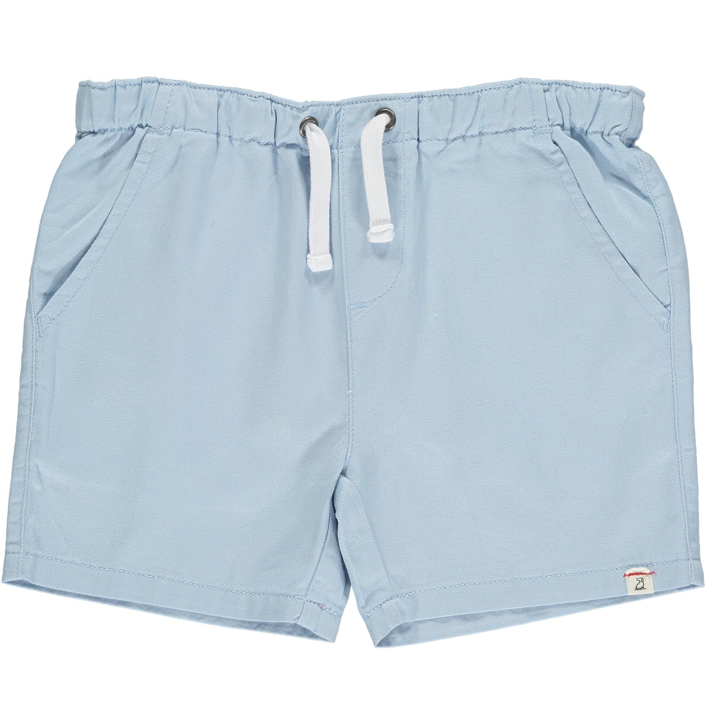Me & Henry Hugo Twill Shorts | Pale Blue