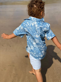 Me & Henry Hugo Twill Shorts | Pale Blue