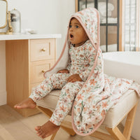 Copper Pearl Premium Baby Knit Hooded Towel | Natalie