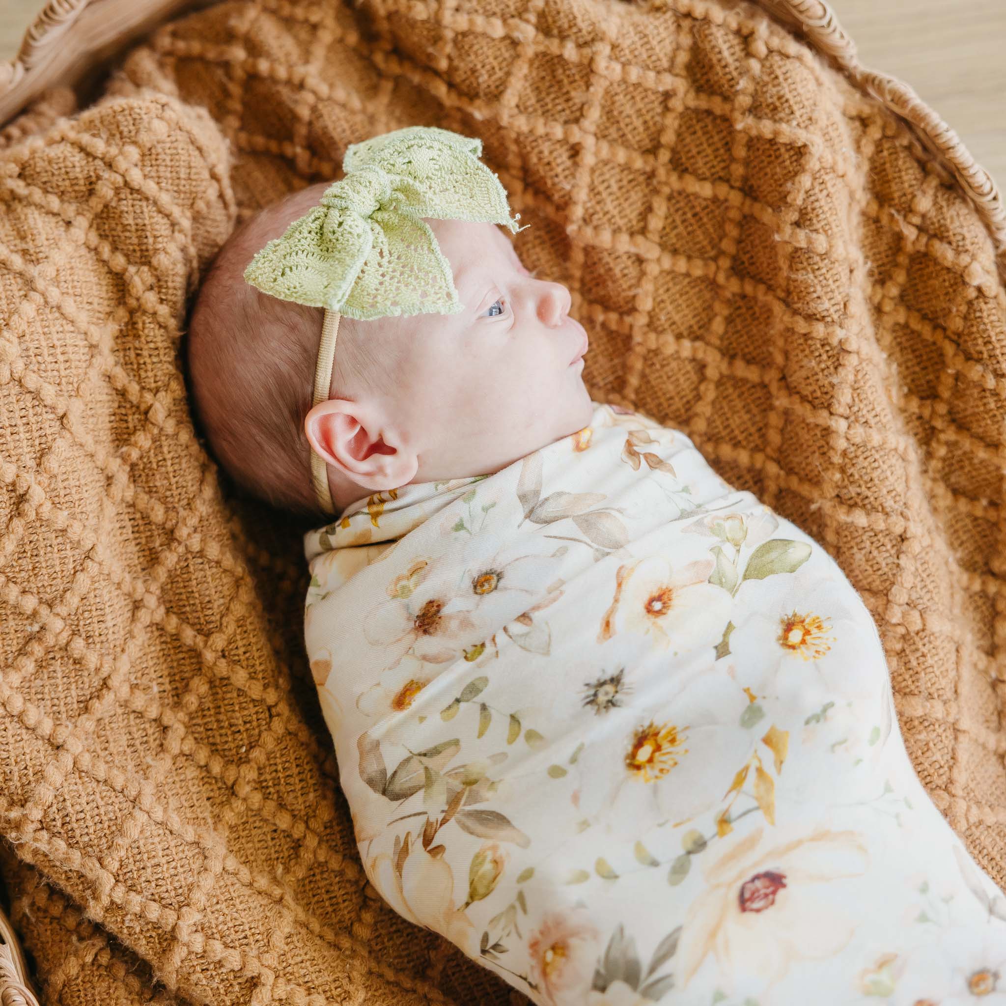 Copper Pearl Bamboo Swaddle | Angelique