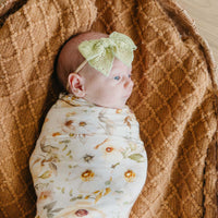 Copper Pearl Bamboo Swaddle | Angelique