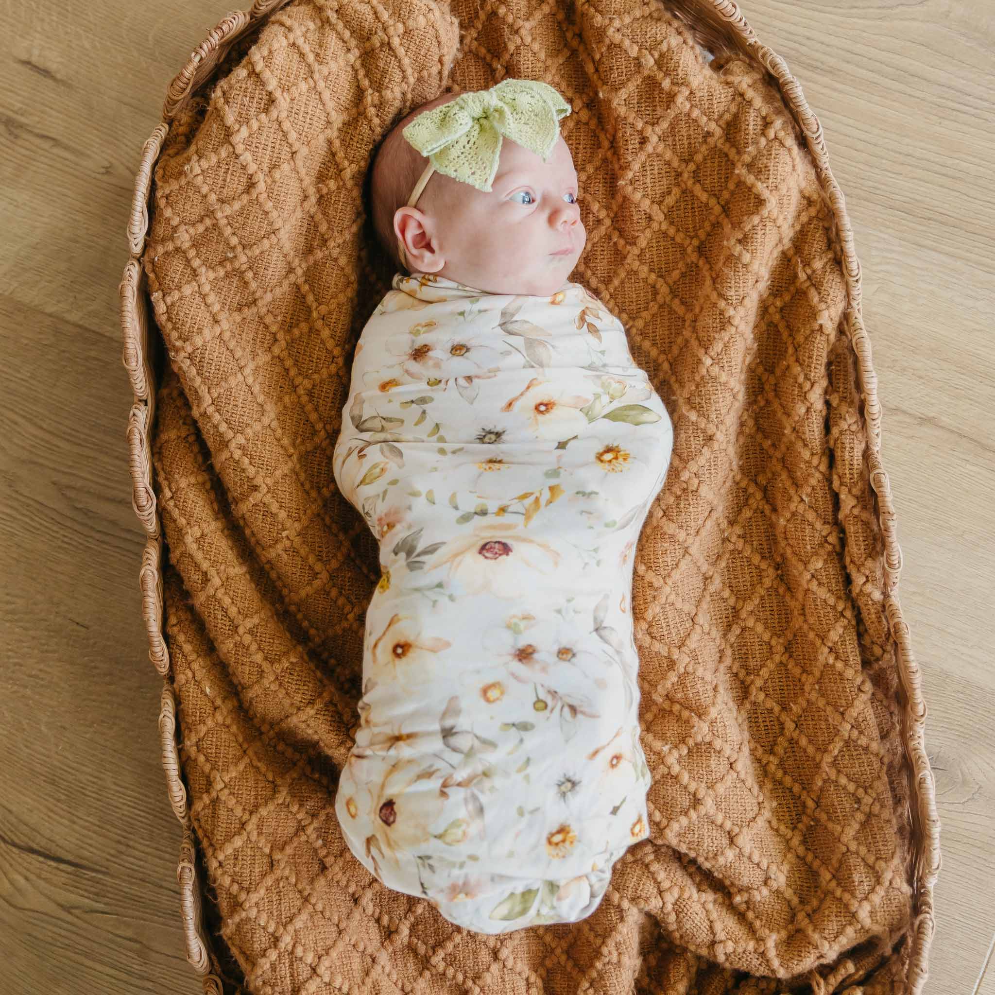 Copper Pearl Bamboo Swaddle | Angelique