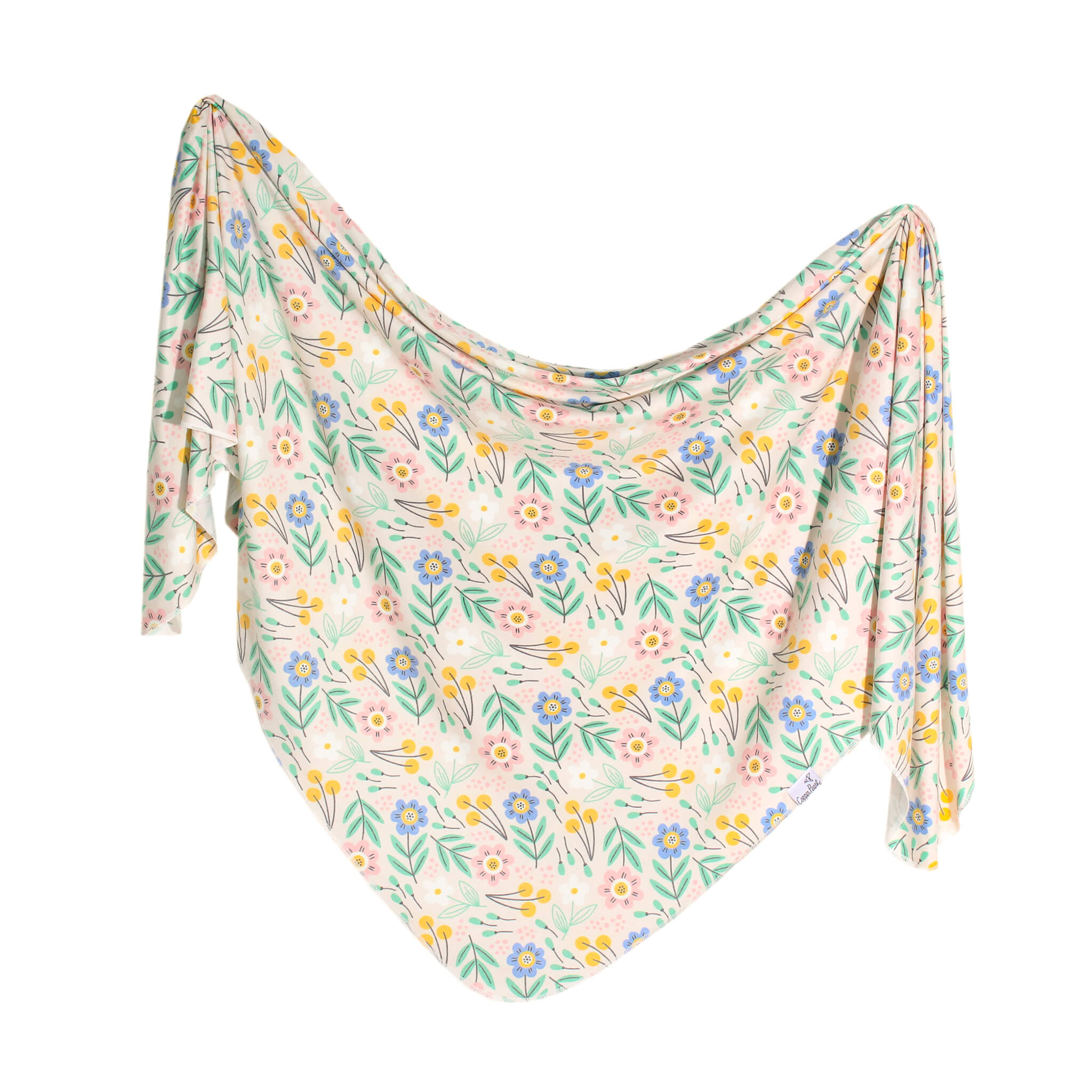 Copper Pearl Knit Swaddle Blanket | Clara